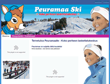 Tablet Screenshot of peuramaa.fi